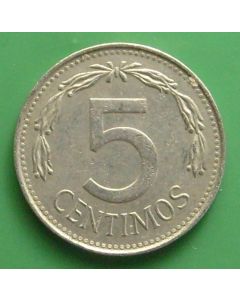 Venezuela  5 Centimos1986 Y# 49b 