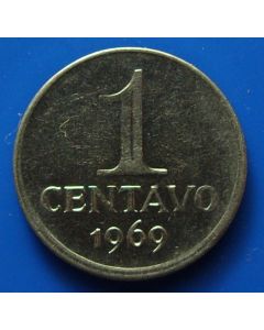 Brazil Centavo1969km# 575.2