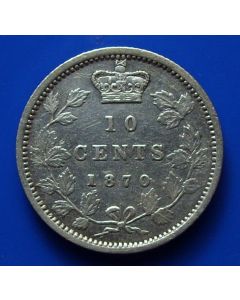 Canada 10 Cents1870km# 3