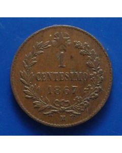 Italy Cetesimo1867Mkm# 1.1 