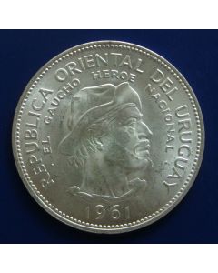 Uruguay  10 Pesos1961 km# 43  