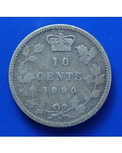 Canada 10 Cents1880hkm# 3