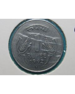 India  Rupee1992B km#92.1 