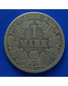 German - Empire Mark1875A km# 7 