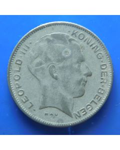 Belgium 	 5 Francs	1941	 - Zinc