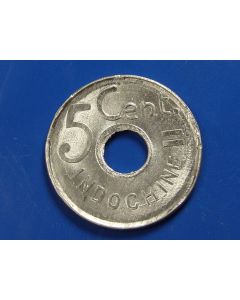 French Indo-China 5 Cents1943km# 27   