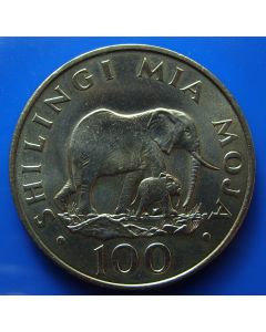 Tanzania  100 Shilingi1986km# 18 