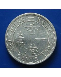 Hong Kong  10 Cents1900 km# 6.3 - Victoraia