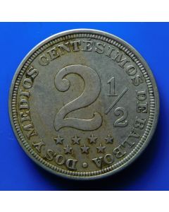 Panama	 2½ Centesimos	1907	