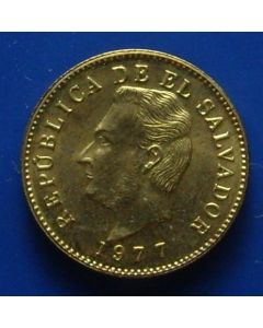 El Salvador  Centavo1977km# 135.2   Schön# 34a