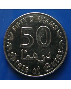 Qatar  50 Dirhams2016  km# NEW