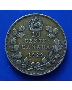 Canada 10 Cents1929km# 23a   Schön# 21a