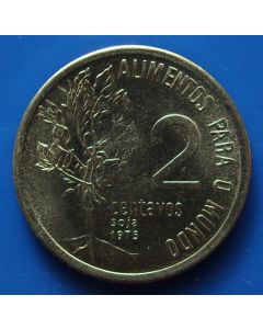 Brazil 2 Centavos1975km# 586