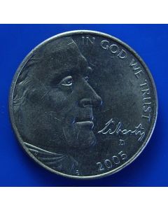 United States 5 Cents2005Dkm# 368  