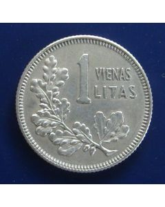 Lithuania  Litas 1925 km# 76 Schön# 6