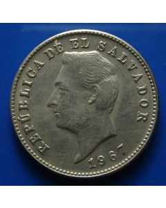 El Salvador  10 Centavos1967km# 130   Schön# 23