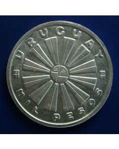 Uruguay  1000 Pesos1969 km# 55  