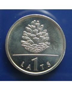 Latvia  Lats2006 km# 74  