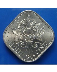 Bahamas 15 Cents1966km# 5 