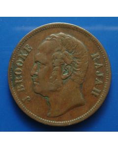  Sarawak  cent1863 km# 3 