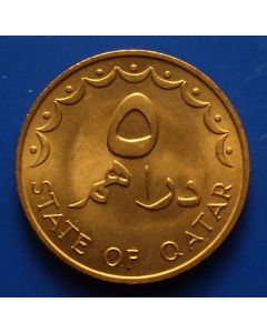 Qatar  5 Dirhams1978 km# 3