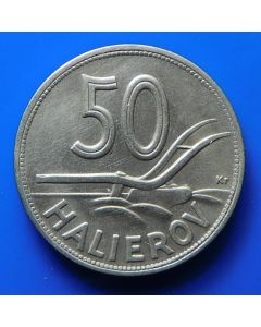 Slovakia 50 Halierov1941km# 5 Schön# 4