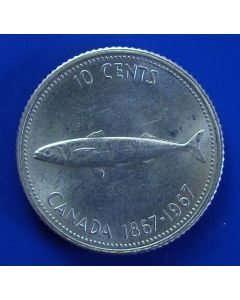 Canada 10 Cents1967 ndkm# 67a