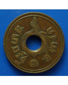 Thailand 	 Satang	2462 (1919) 	 พ,ศ,๒๔๖๒; Rama VI; Brussels Mint