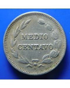 Ecuador 	 ½ Centavo	1909