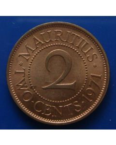 Mauritius  2 Cents1971km# 32