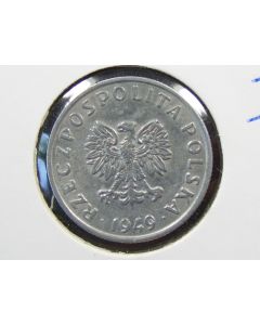 Poland  5 Groszy1949 Y# 41a   Schön# 33b