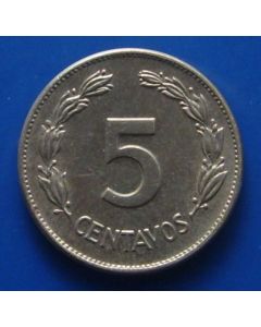 Ecuador  5 Centavos1946km# 75b     Schön# 32