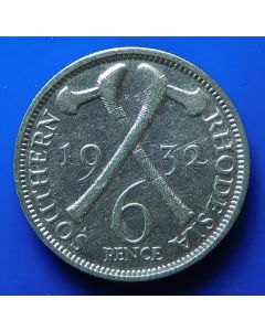 Southern Rhodesia 6 Pence1932 km# 2 Schön# 4