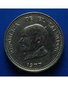 El Salvador  50 Centavos1977km# 140.2  Schön# 39b