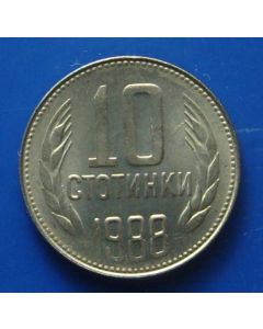 Bulgaria 10 Stotinkikm# 87 unc