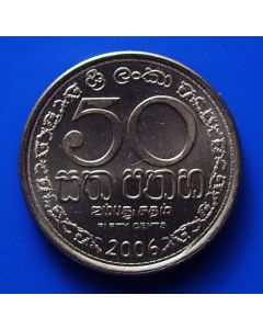 Sri Lanka 50 Cents  km#135.2b 