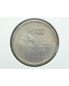 India  2 Rupees1990B km#121.2