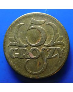 Poland  5 Groszy1923 Y# 10    Schön# 7a
