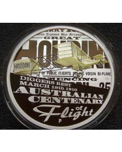 Australia 	 Dollar	2010	 Bi-plane - Silver / Proof