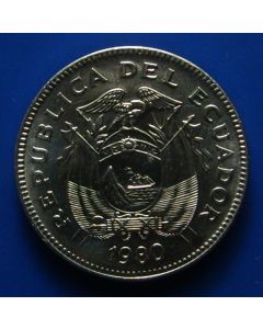 Ecuador  20 Centavos1980km# 77.2a  Schön# 41d