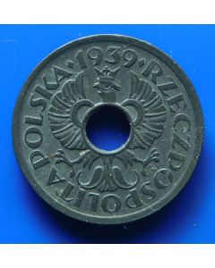 Poland 	 5 Groszy		 - German occupation – Zinc / unc