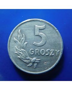 Poland  5 Groszy1949 Y# 41a   Schön# 33b