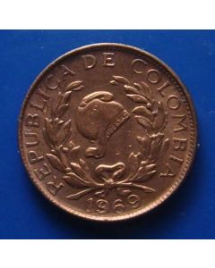 Colombia  Centavo1969 km# 205a 