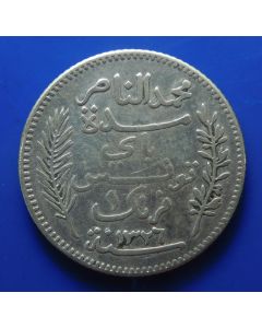 Tunisia 	 Franc	1908	 Muhammad V