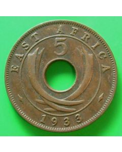 East Africa  5 Cents1933km# 18   Schön# 21