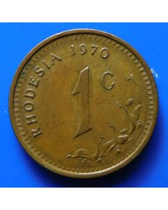 Rhodesia  Cent1970 km#10  Schön# 10