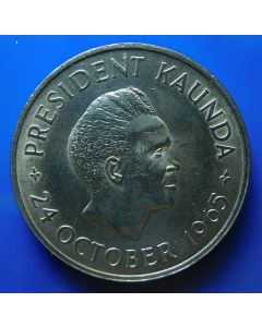 Zambia 	 5 Shillings	1965	 - 1St Ann. of Independence