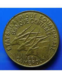 Equatorial African States  10 Francs1961km# 2  Schön# 3