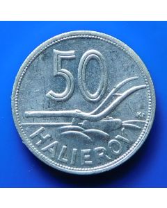 Slovakia 50 Halierov1943km# 5a   Schön# 4a