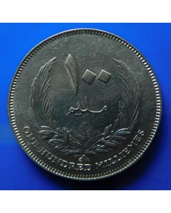 Libya     100 Milliems1965 km# 11 